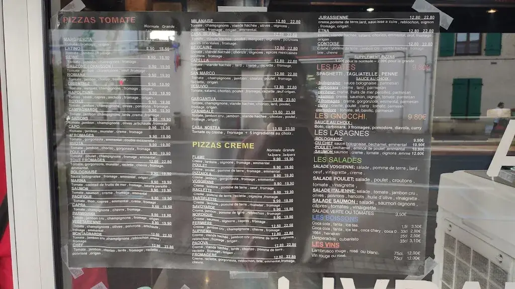 Menu_La Casa Nostra SARL_Champigneulles_image_1