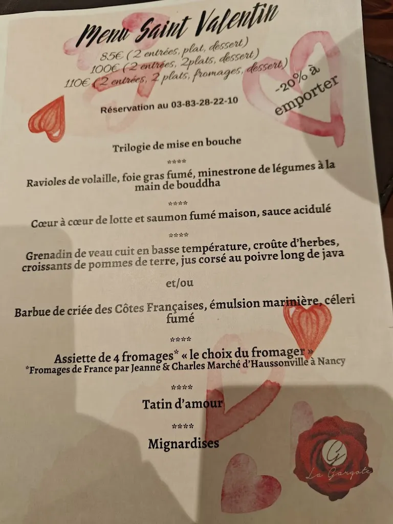 Menu_La Gargote_Laxou_image_1