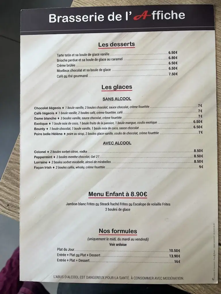 Menu_Brasserie de l'affiche_Chaumont_image_1