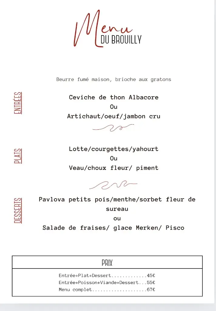 Menu_La Table du Brouilly_Saint-Lager_image_1