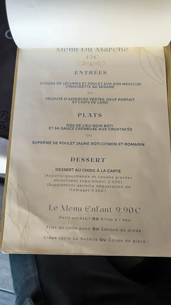 Menu_Restaurant Le Dancourt_Charmes_imagen_1