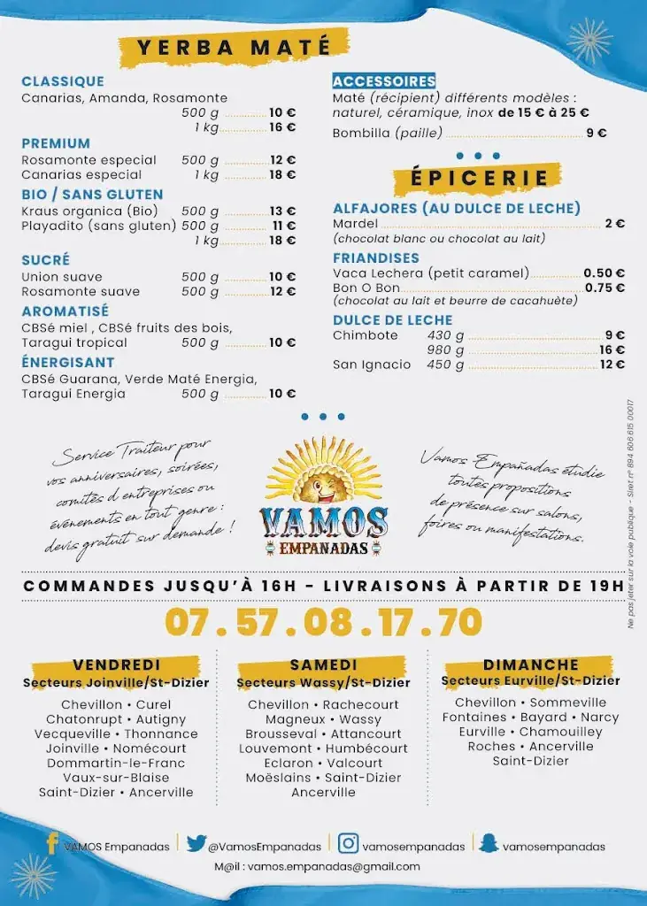 Menu_Vamos Empanadas_Chevillon_image_2