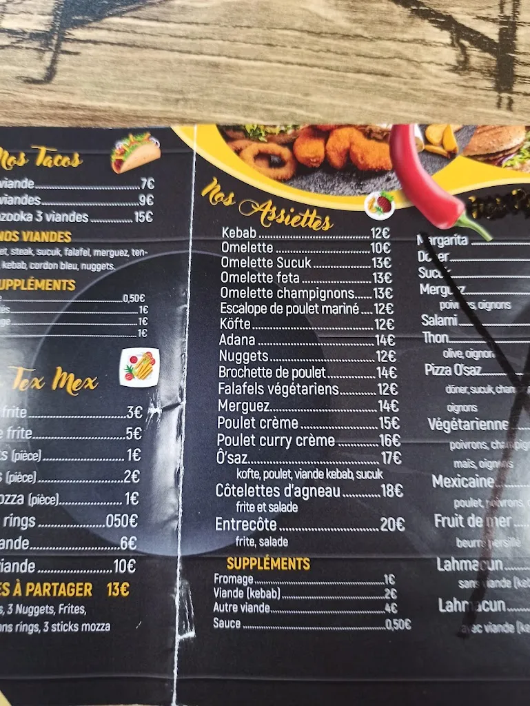 Lou loulou_Ô'SAZ - BAR GRILL - Kebab, Burgers, Tacos_Cheniménil_review