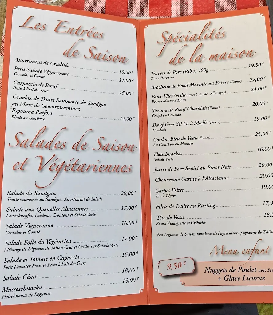 Menu_Au Cheval Blanc_Brunstatt-Didenheim_imagen_1