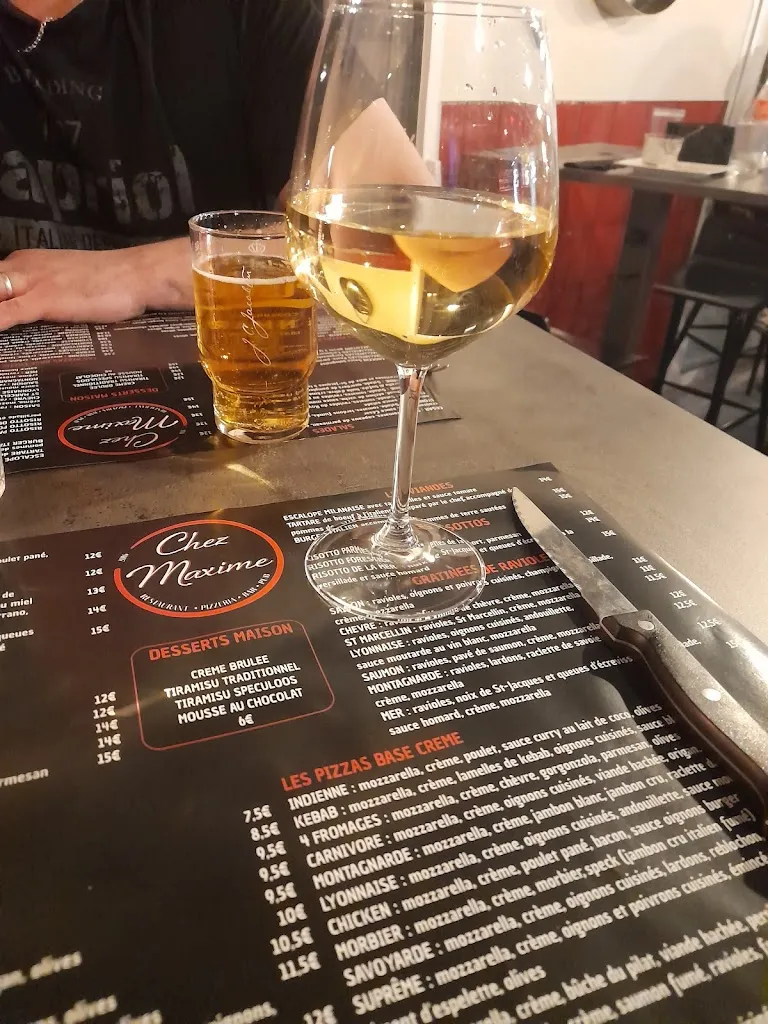 Menu_Chez Maxime 