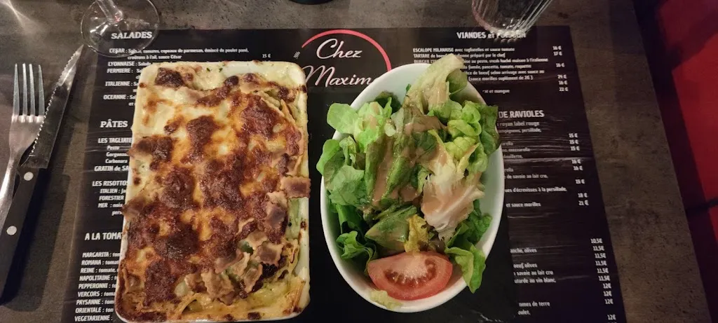 Menu_Chez Maxime 