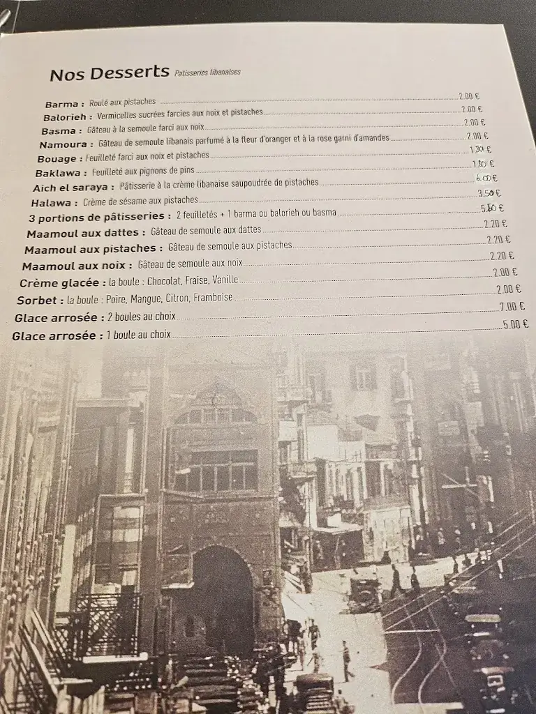 Menü_Les Saveurs Du Liban_Mulhouse_Bild_3