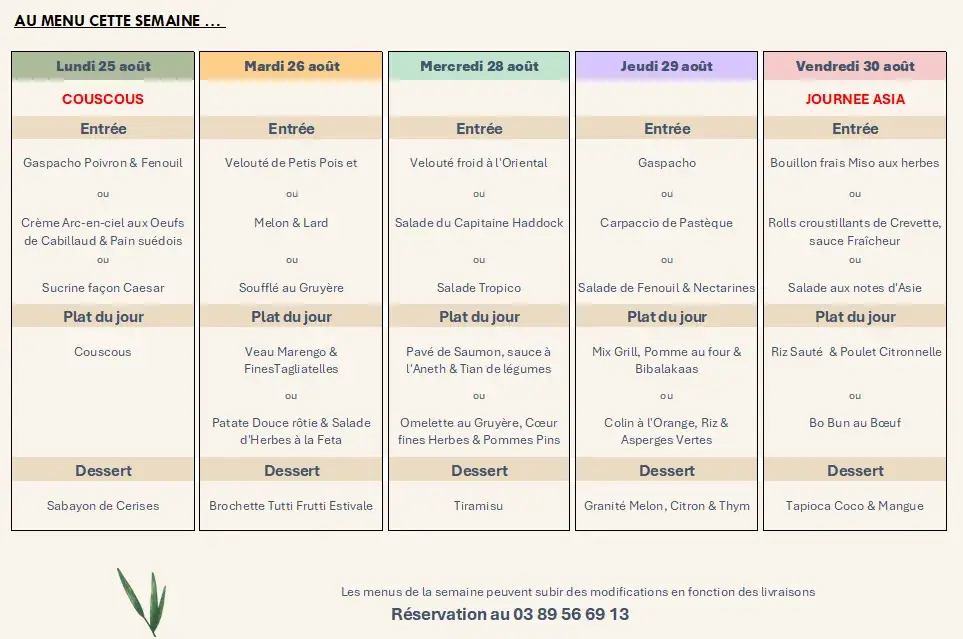 Menu_Restaurant Le Sinclair_Mulhouse_image_1