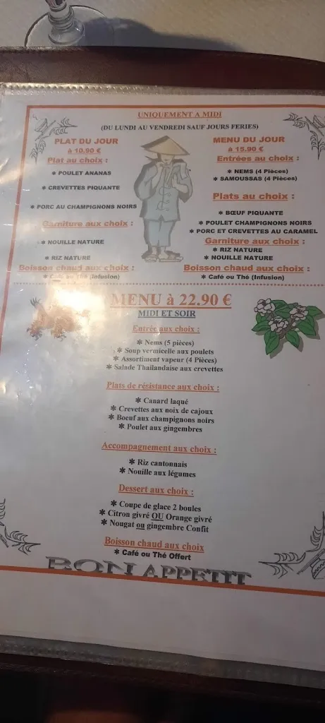 Menu_Thanh Long Restaurant_Mulhouse_immagine_1