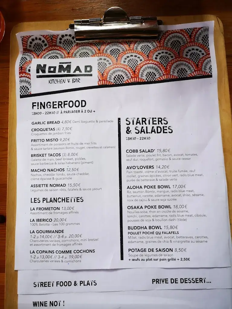 Menu_NoMad - Bar & Kitchen_Mulhouse_image_4