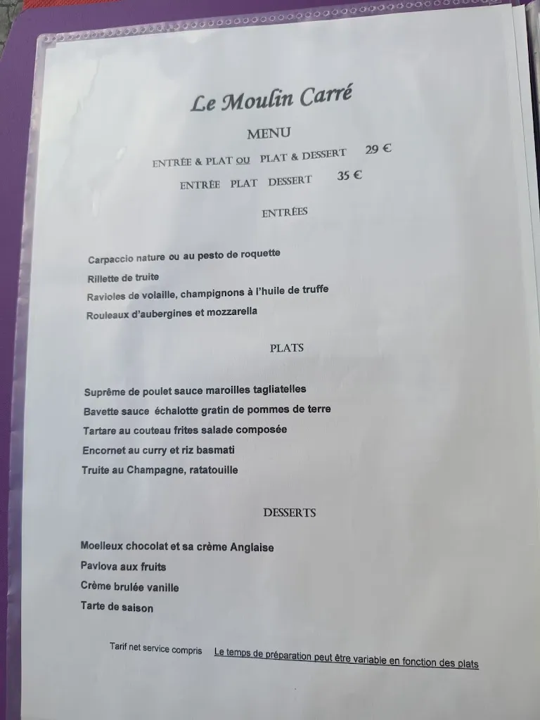 Menu_Le Moulin Carré_Châtillon-sur-Marne_image_2