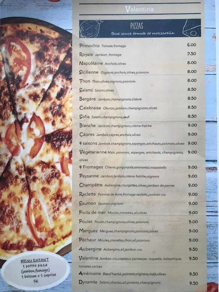 Menu_Pizzeria Valentina_Cocheren_image_1
