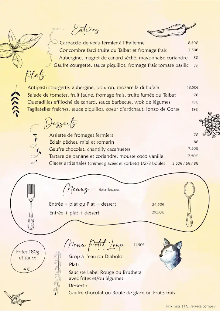 Menu_Saint-Pierre et le loup_Chauvigny_image_1