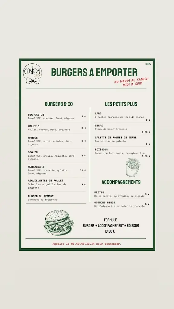 Menu_Le Gaston_Chauvigny_image_2