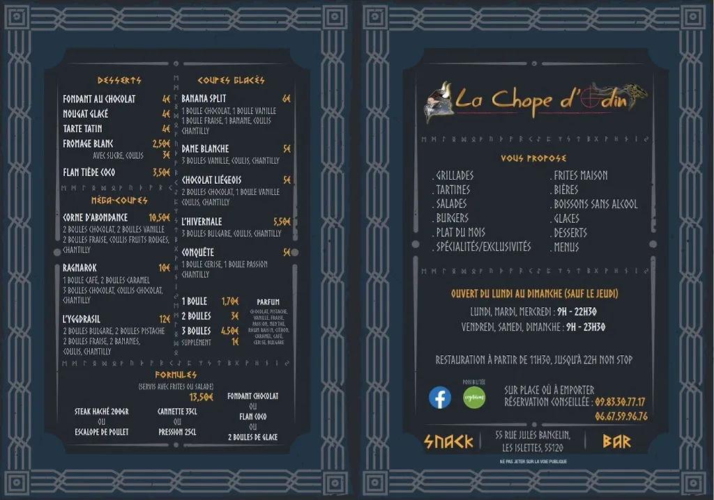 Menu_La Chope d'Odin_Islettes_image_4