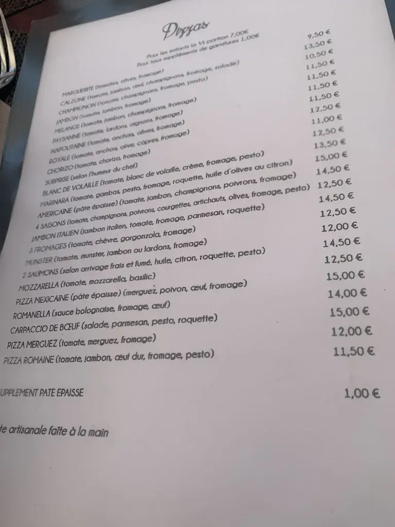 Menu_Restaurant La Romanella_Châtenois_image_2