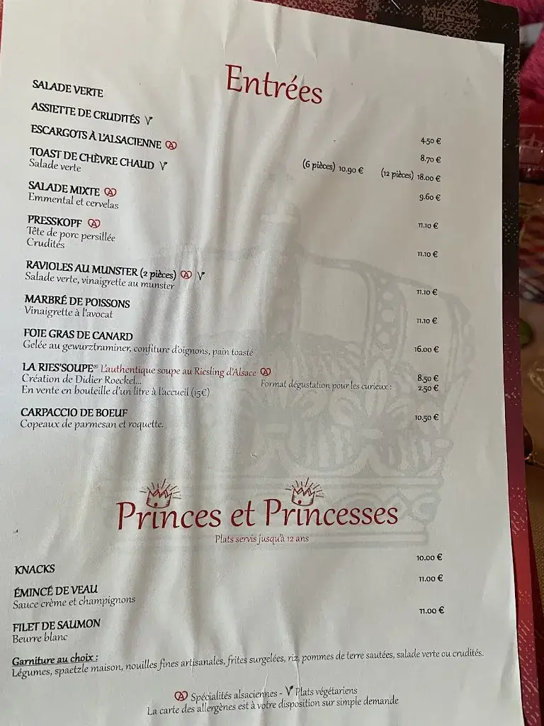 Menu_Restaurant La Couronne_Scherwiller_image_2