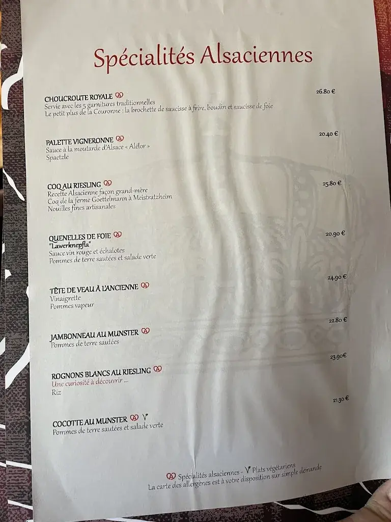 Menu_Restaurant La Couronne_Scherwiller_image_4