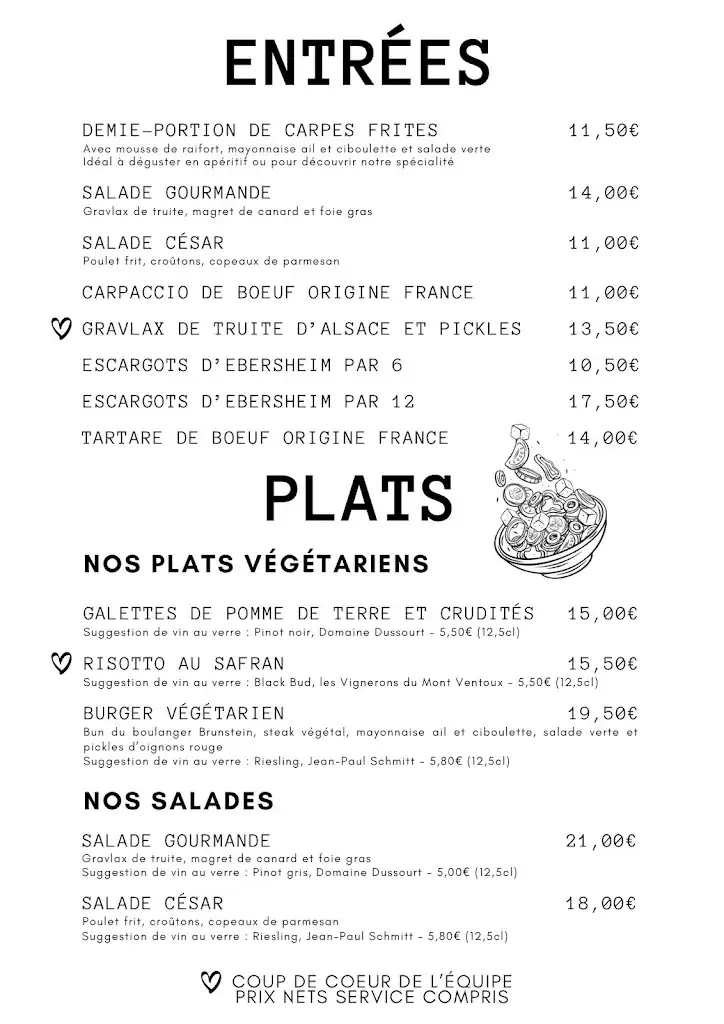 Menu_Auberge de la Huhnelmuhle_Scherwiller_image_1