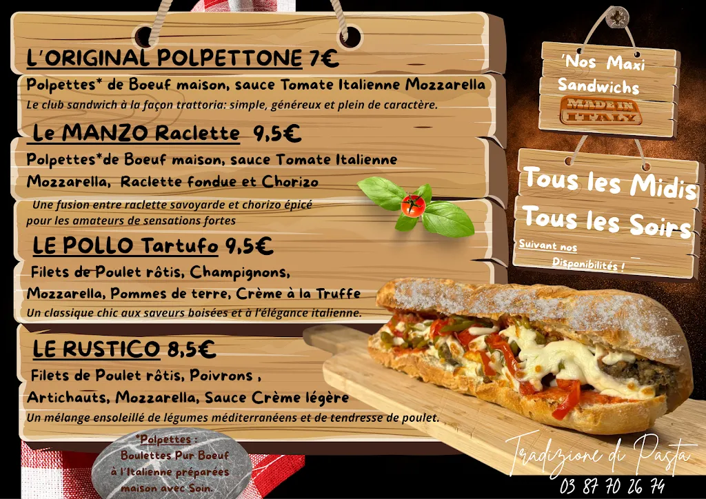 Menu_Tradizione Di Pasta_Clouange_image_1