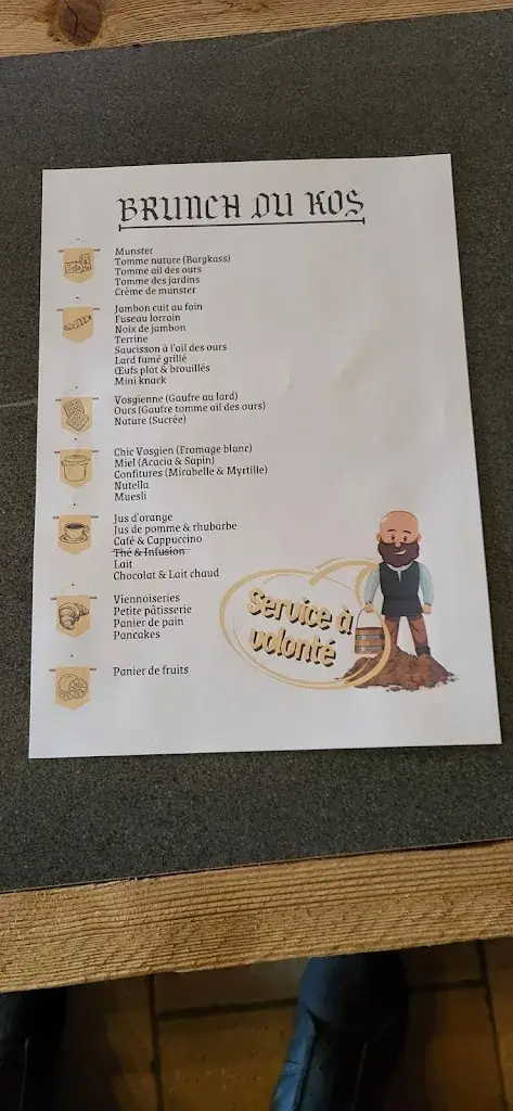 Menu_La Taverne du Kos_Ventron_image_1