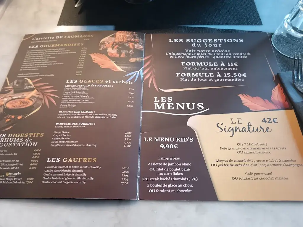 Menu_Restaurant Le Comptoir de La Licorne ~ Table Gourmande_Châlons-en-Champagne_image_3