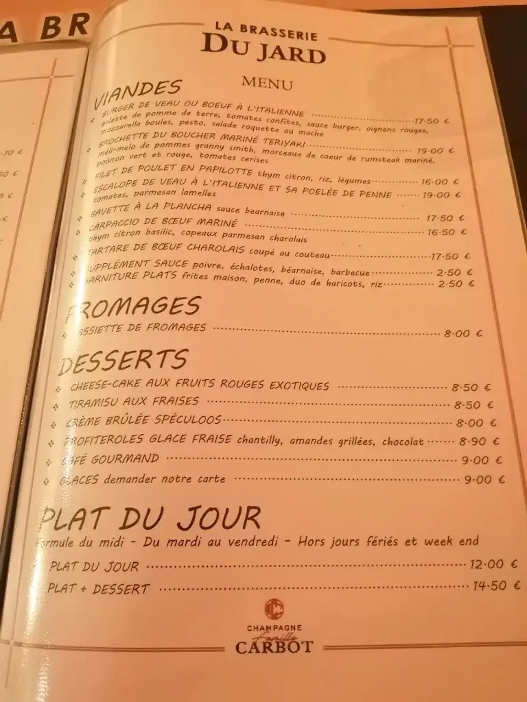 Menu_La Brasserie du Jard_Châlons-en-Champagne_image_3