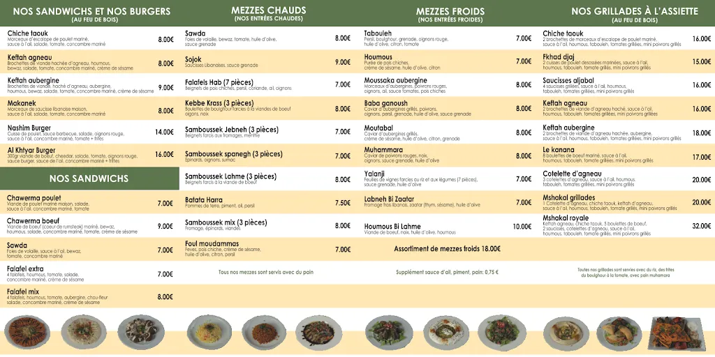 Menu_Tresor du liban_Châlons-en-Champagne_image_2