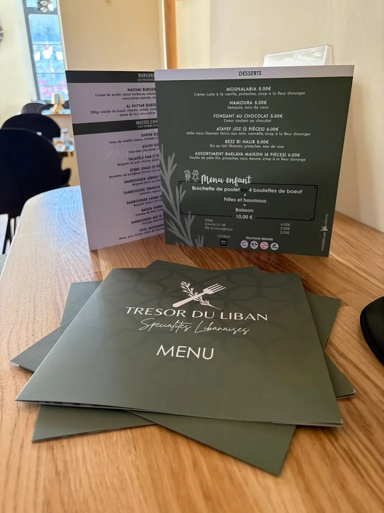 Menu_Tresor du liban_Châlons-en-Champagne_image_3