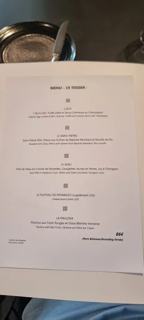Menu_Restaurant Jérôme Feck_Châlons-en-Champagne_image_1