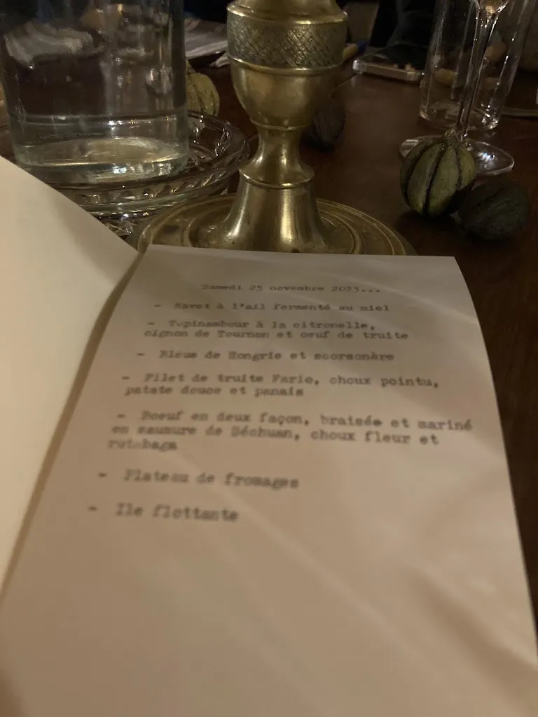 Menü_La Poule Grasse_Chantemerle-les-Blés_Bild_1