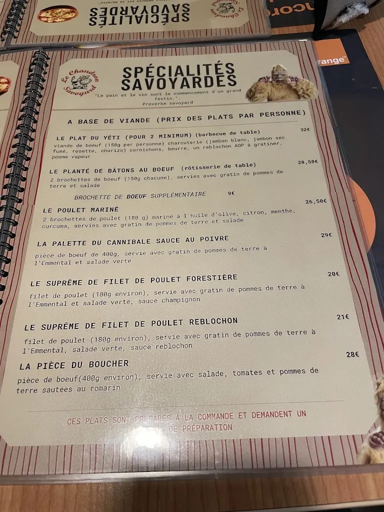 Menu_Le Chaudron Savoyard_Châlons-en-Champagne_image_1