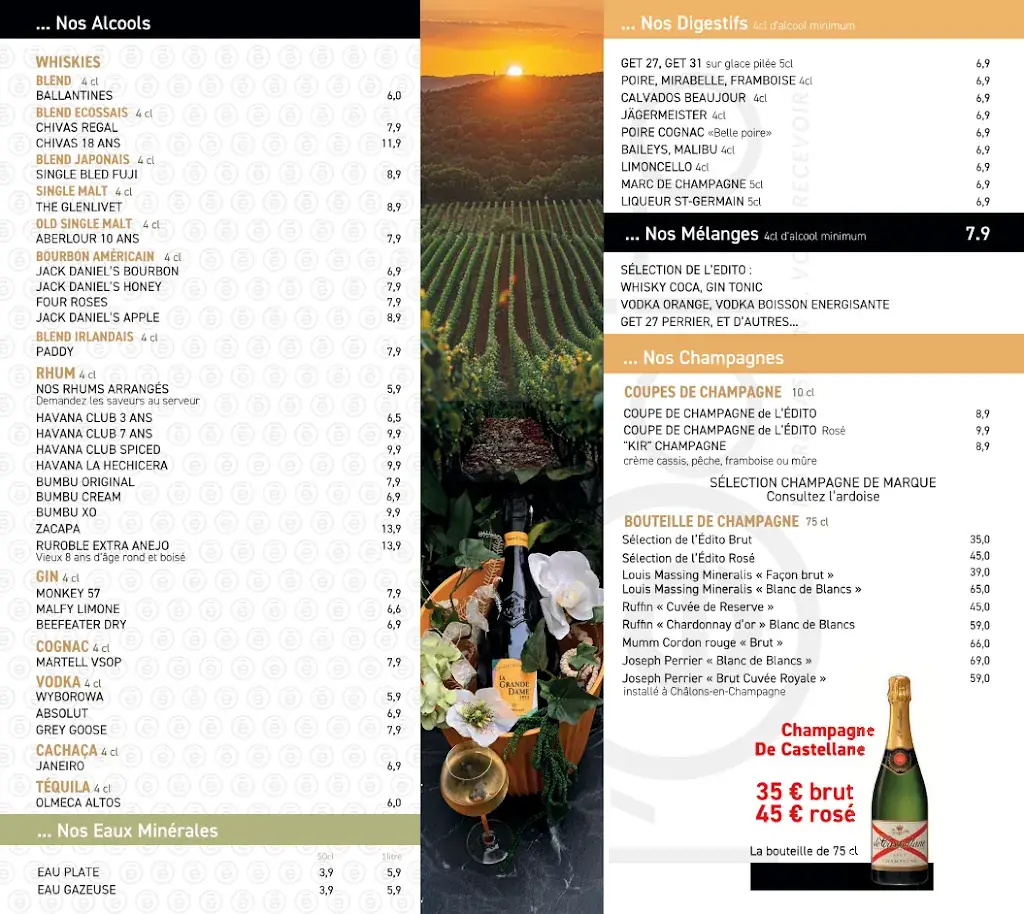 Menu_Édito Restaurant Châlons-en-Champagne_Châlons-en-Champagne_imagen_4
