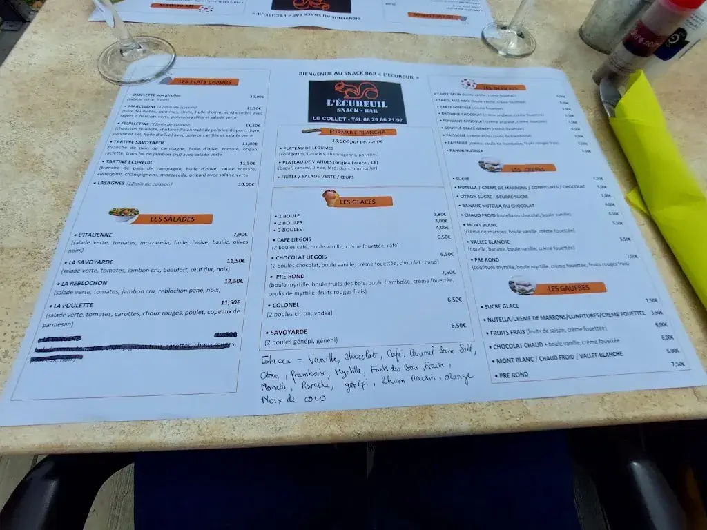 Menu_Snack Bar L'Ecureuil_Allevard_image_3