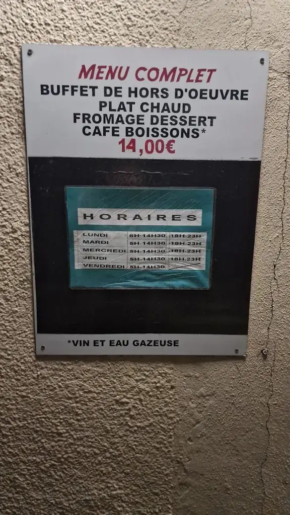 Menu_La Mule Blanche_Tain-l'Hermitage_image_2