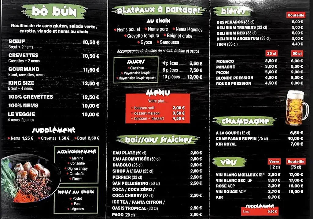 Menu_Le bar à bò bún_Châlons-en-Champagne_image_1