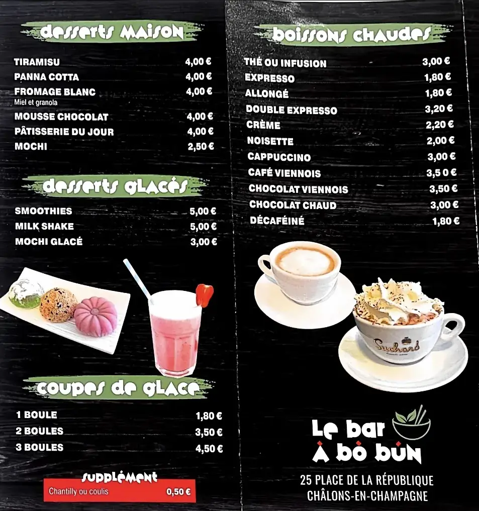 Menu_Le bar à bò bún_Châlons-en-Champagne_image_2