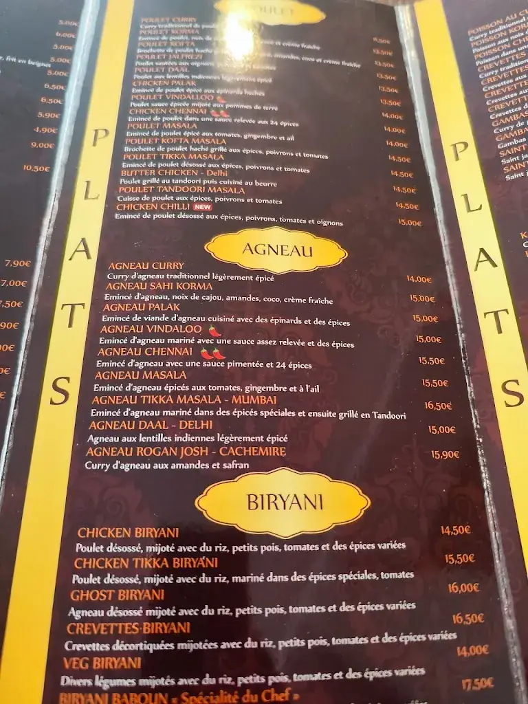 Menu_Namaste India_Châlons-en-Champagne_image_2