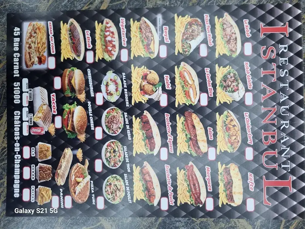Menu_Restaurant Istanbul_Châlons-en-Champagne_image_1