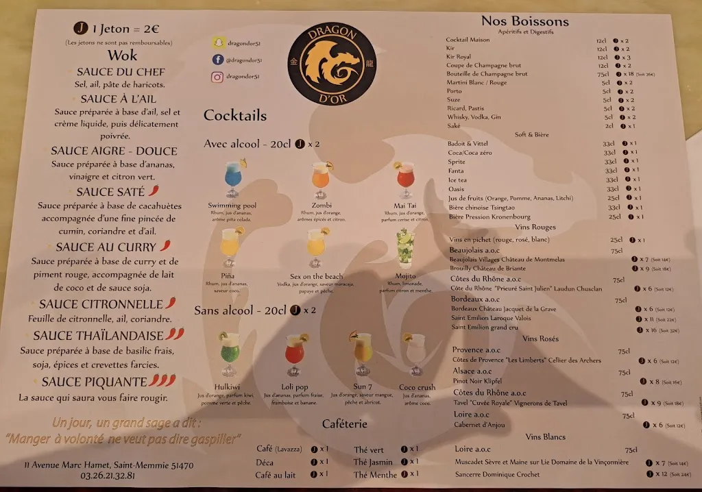 Menu_Dragon d'Or Wok51_Saint-Memmie_image_1