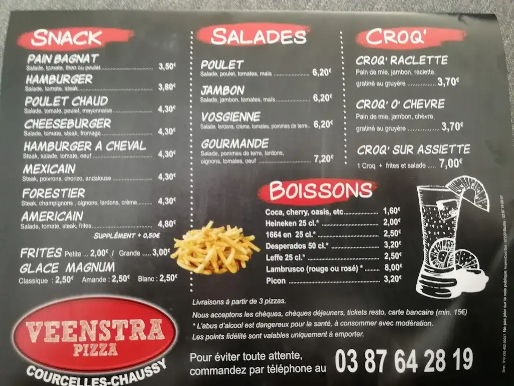 Menu_Veenstra Pizza Snack_Courcelles-Chaussy_image_4