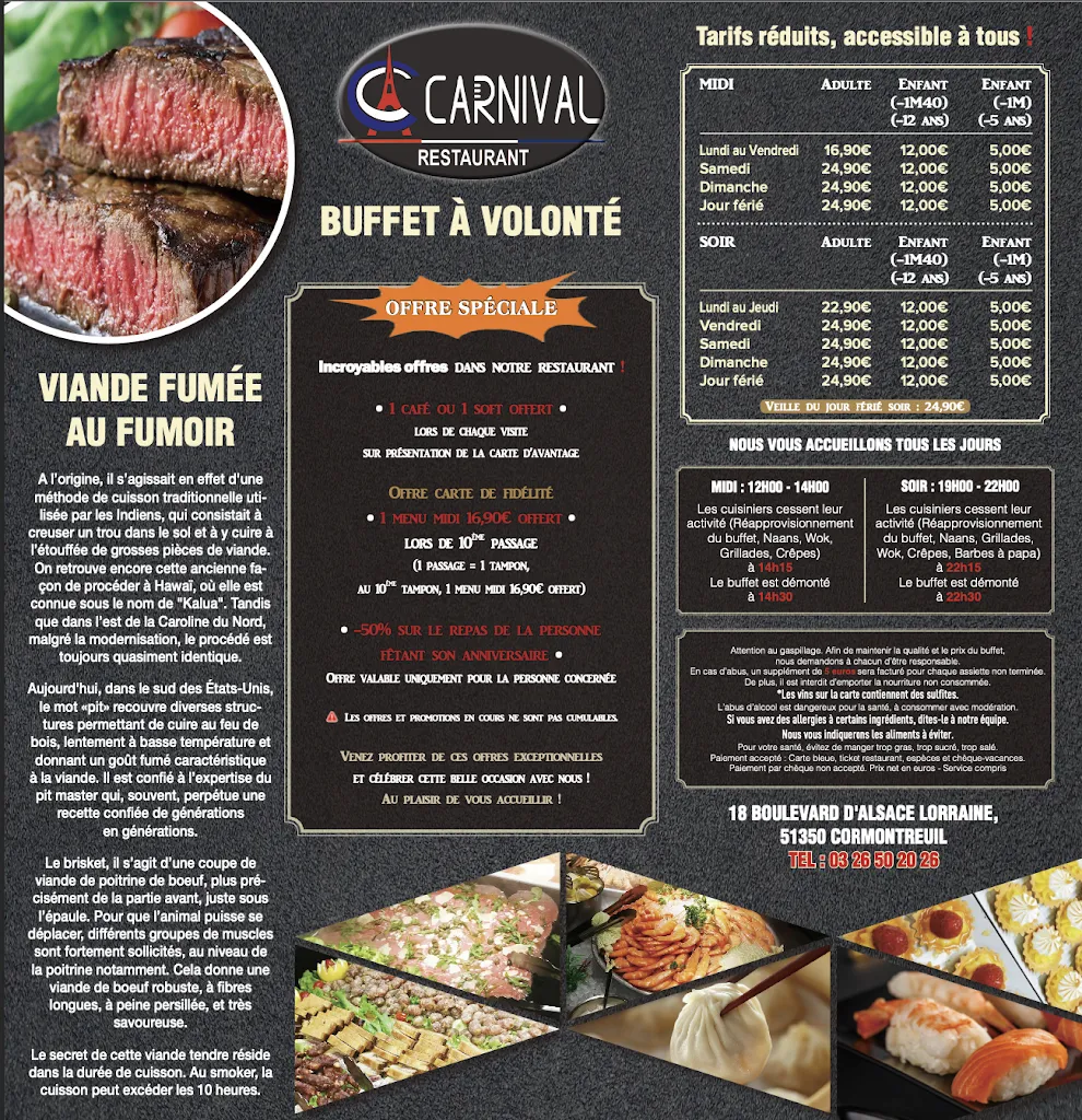Menu_Carnival Reims_Cormontreuil_image_1