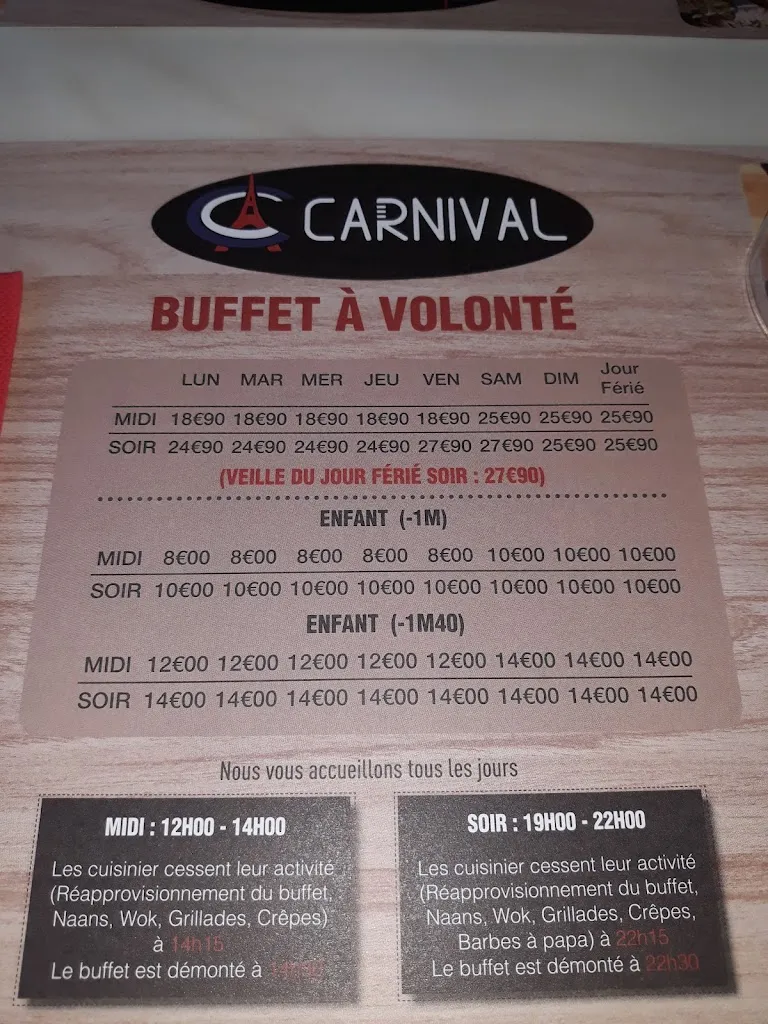 Menu_Carnival Reims_Cormontreuil_image_4