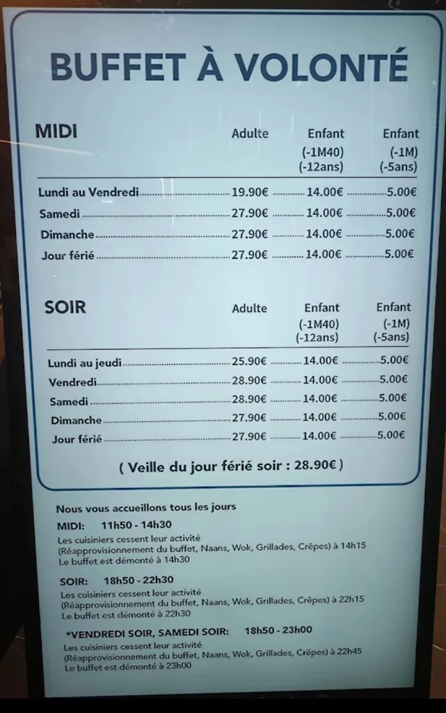 Menu_Atlantis Restaurant Buffet_Cormontreuil_image_3