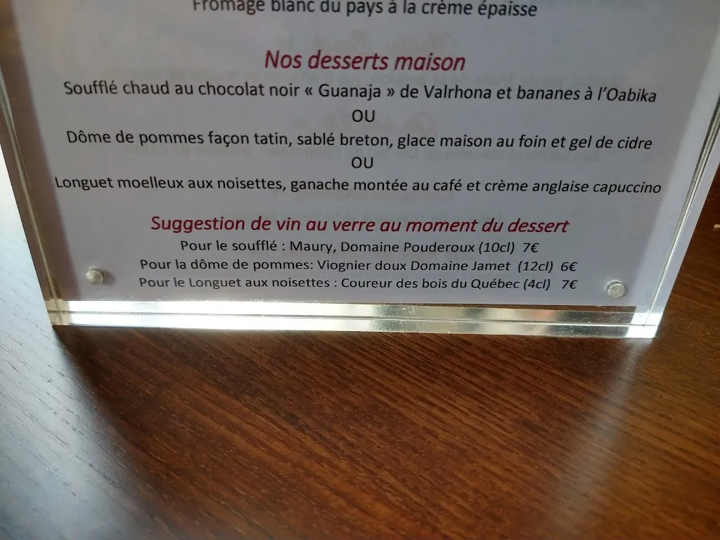 Menu_Restaurant le Tournesol en ARDECHE_Tournon-sur-Rhône_immagine_3