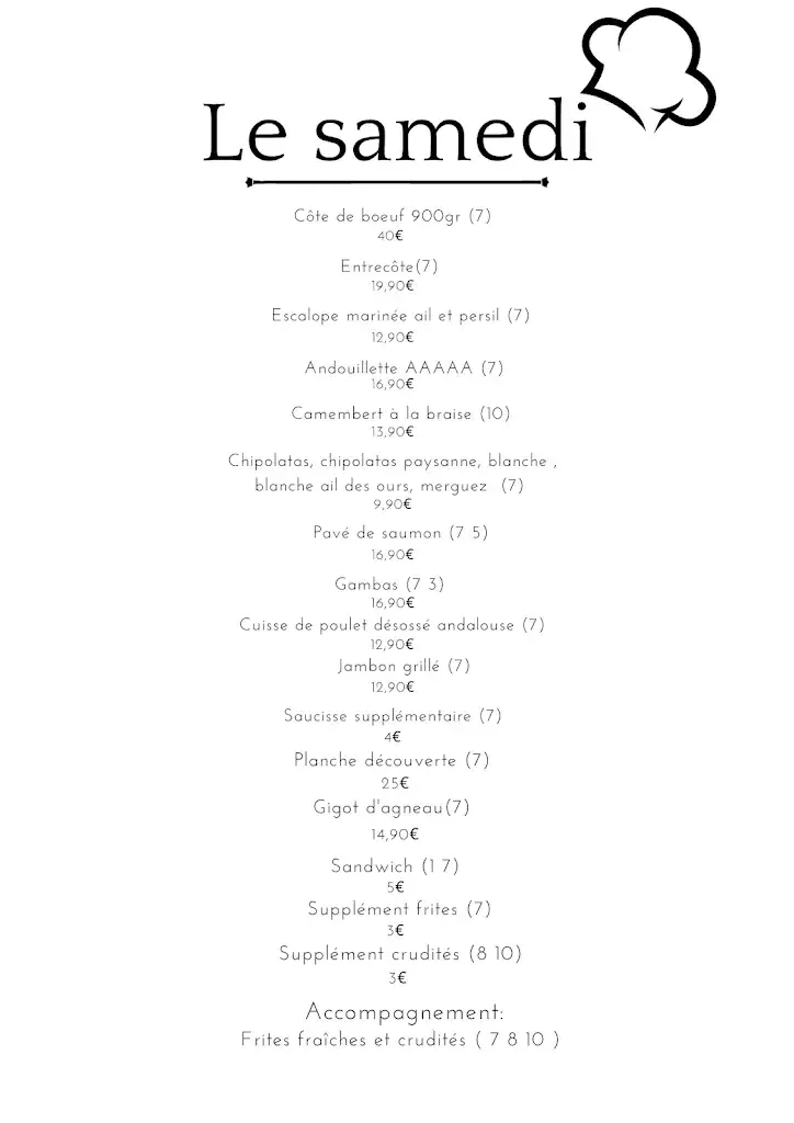 Menu_La Table d'Albert_Jarny_image_2