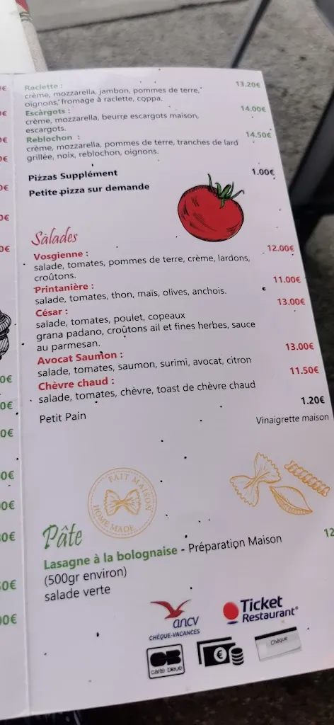 Menu_La Ruota - Pizzéria au feu de bois à CUSTINES_Custines_image_3