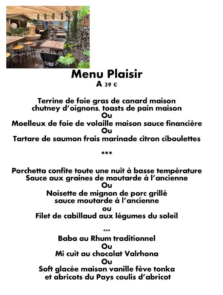 Menu_Restaurant Le Palma_Tournon-sur-Rhône_immagine_2