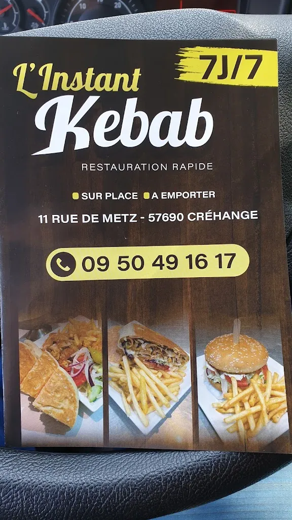 Menu_L'instant Kebab_Créhange_image_3