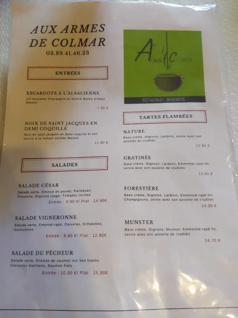 Menu_Aux Armes de Colmar_Colmar_image_4